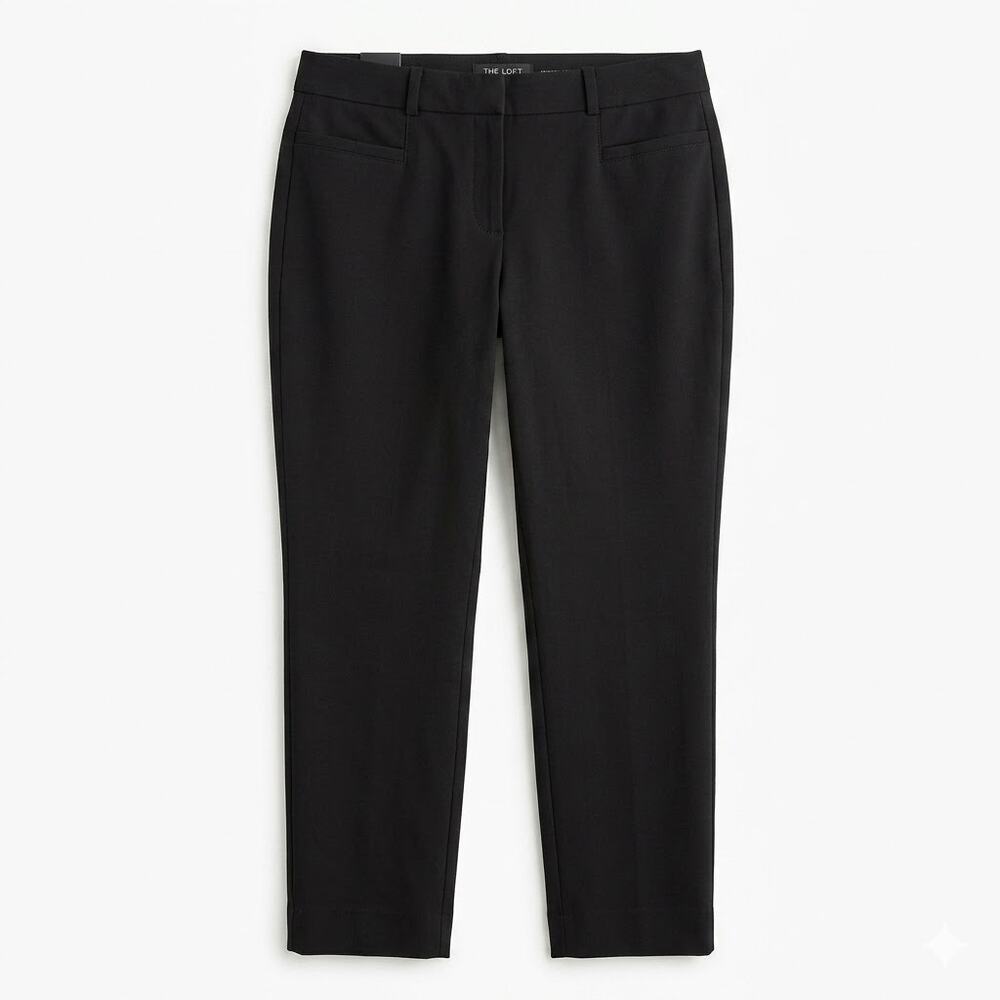 Banana Republic Black Ankle Pants Trousers Size 14